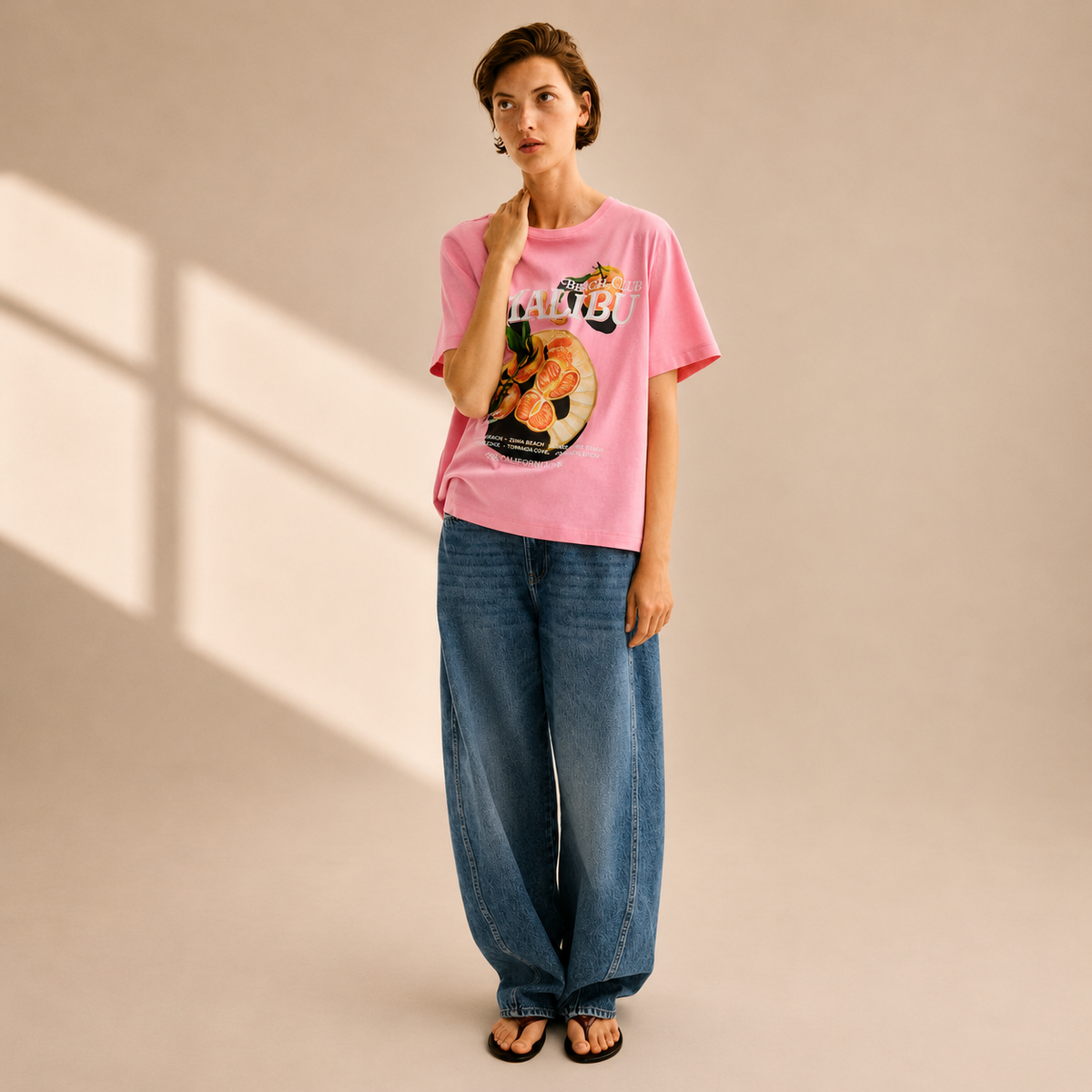 Printed Cotton T-Shirt